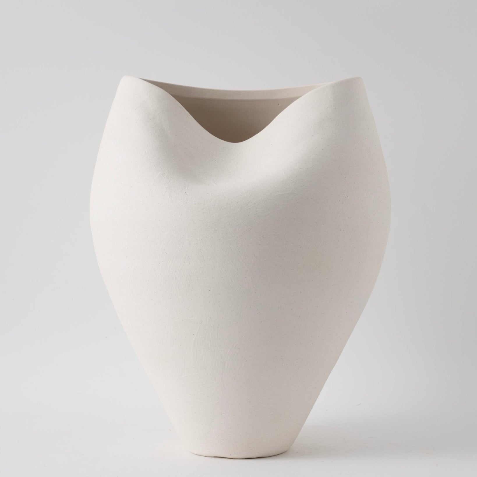 Delamo Ceramic Vase - 17" Large Decorative Vessel