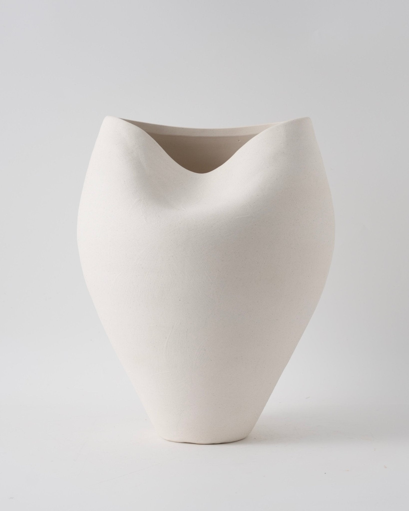 Delamo Ceramic Vase - 17" Large Decorative Vessel