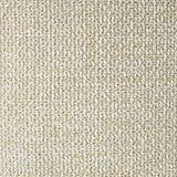 Donut outdoor pouf - Natural check fabric - XL White Cliff Studio Outdoor Ottoman