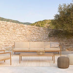 Donut Outdoor Pouf White Cliff Studio Outdoor Ottomans