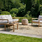 Donut Outdoor Pouf White Cliff Studio Outdoor Ottomans