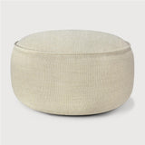 Donut Outdoor Pouf White Cliff Studio Outdoor Ottomans