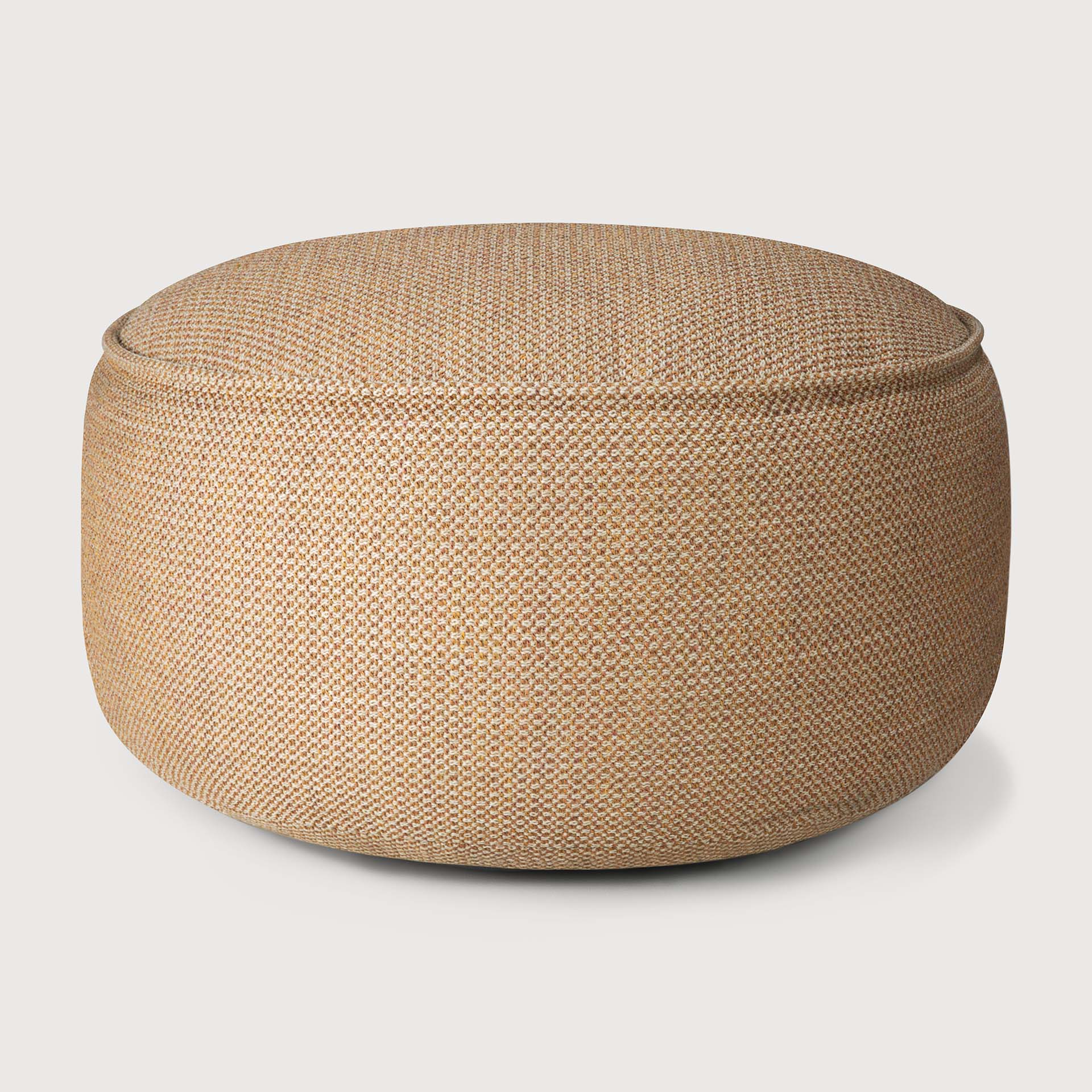 Donut Outdoor Pouf White Cliff Studio Outdoor Ottomans