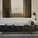 Dots kilim rug - Black White Cliff Studio Rugs