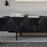 Dots kilim rug - Black White Cliff Studio Rugs