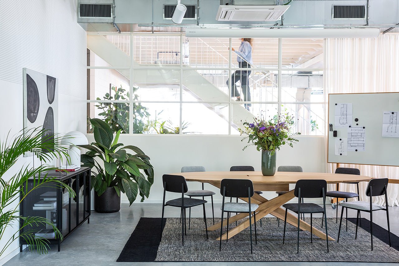 Dots kilim rug - Black White Cliff Studio Rugs