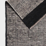 Dots kilim rug - Black White Cliff Studio Rugs