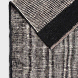 Dots kilim rug - Black White Cliff Studio Rugs