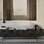 Dots kilim rug - Black White Cliff Studio Rugs