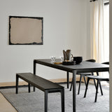 Dots kilim rug - Black White Cliff Studio Rugs