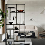 Dots kilim rug - Black White Cliff Studio Rugs