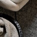 Dots kilim rug - Black White Cliff Studio Rugs