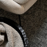 Dots kilim rug - Black White Cliff Studio Rugs