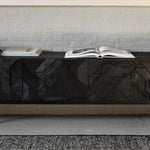 Dots kilim rug - Black White Cliff Studio Rugs