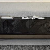 Dots kilim rug - Black White Cliff Studio Rugs