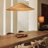 Double extendable dining table - teak - rectangular White Cliff Studio Dining Table