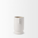 Downton Stone Vase with handles