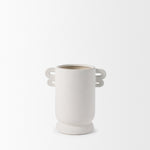 Downton Stone Vase with handles