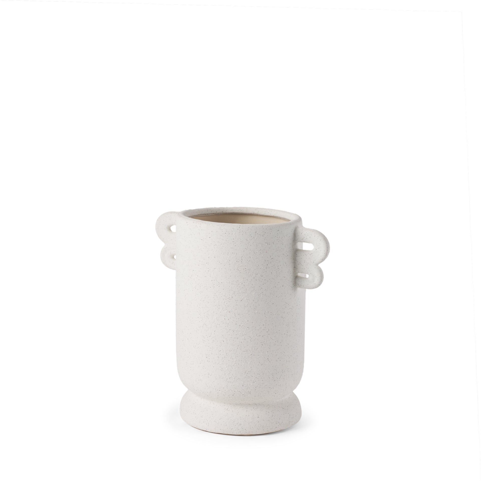 Downton Stone Vase with handles