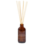 Driftwood and Mahogany Amber Reed Diffuser White Cliff Studio Reed Diffusers