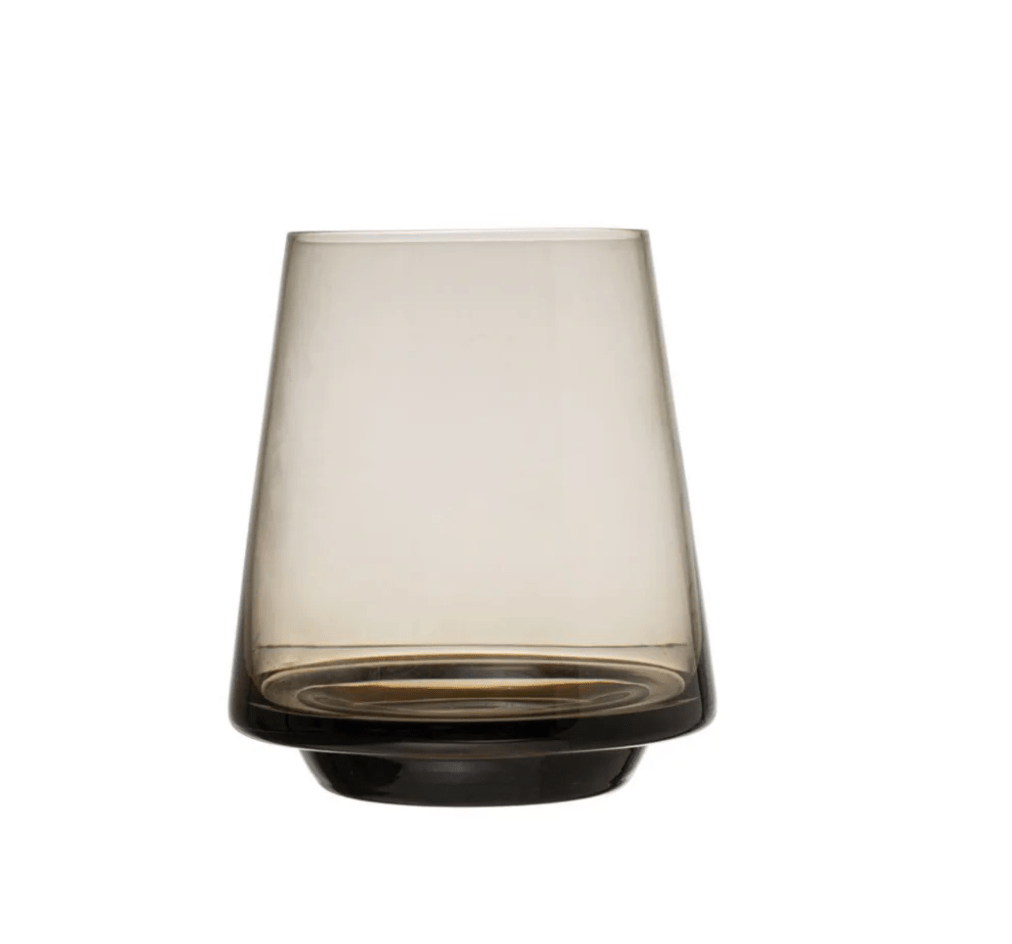 Drinking Glass, Smoke Color
