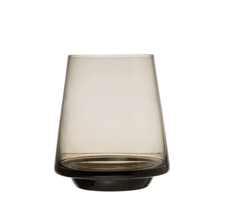 Drinking Glass, Smoke Color