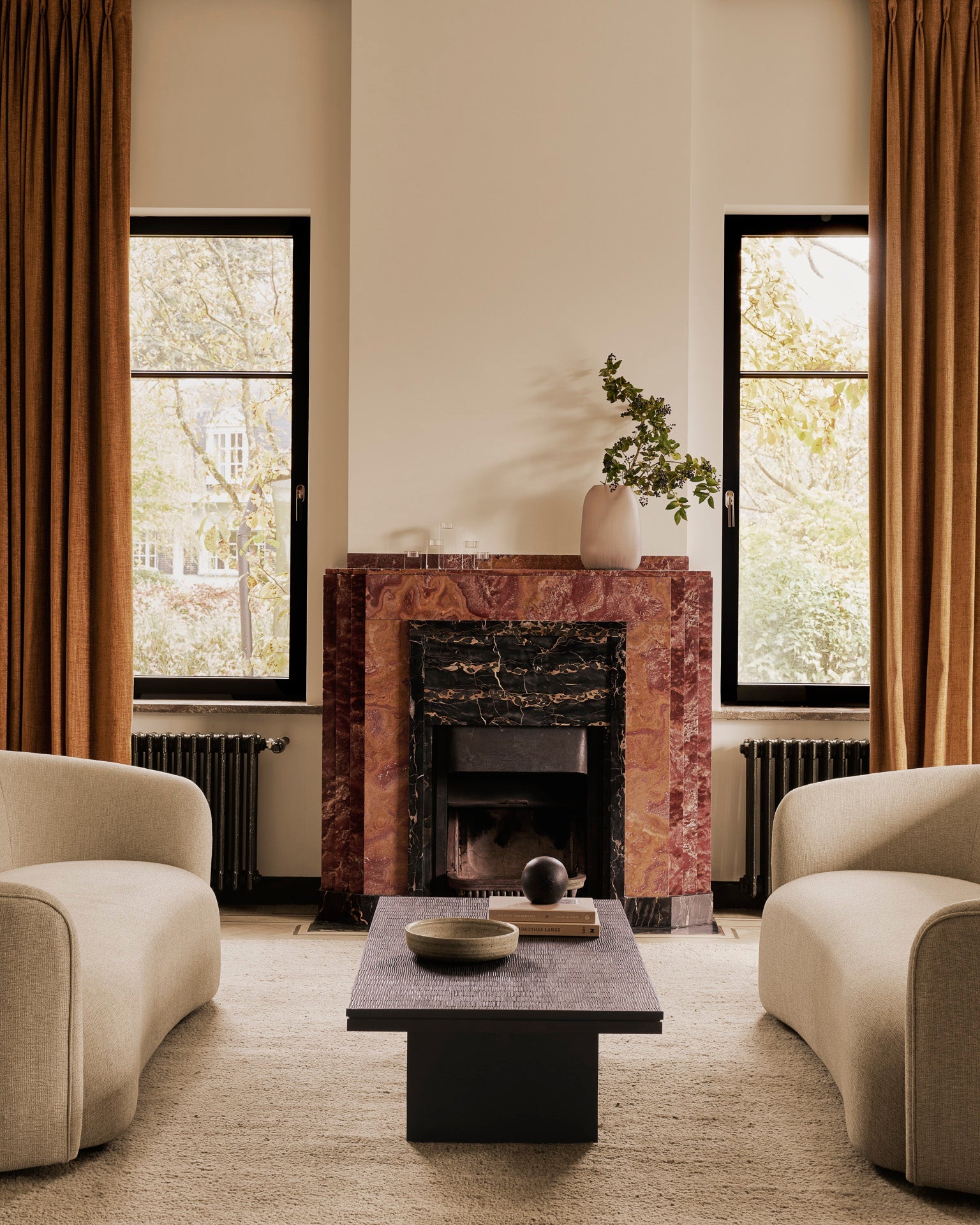 Dunes rug - Cumin White Cliff Studio Rugs