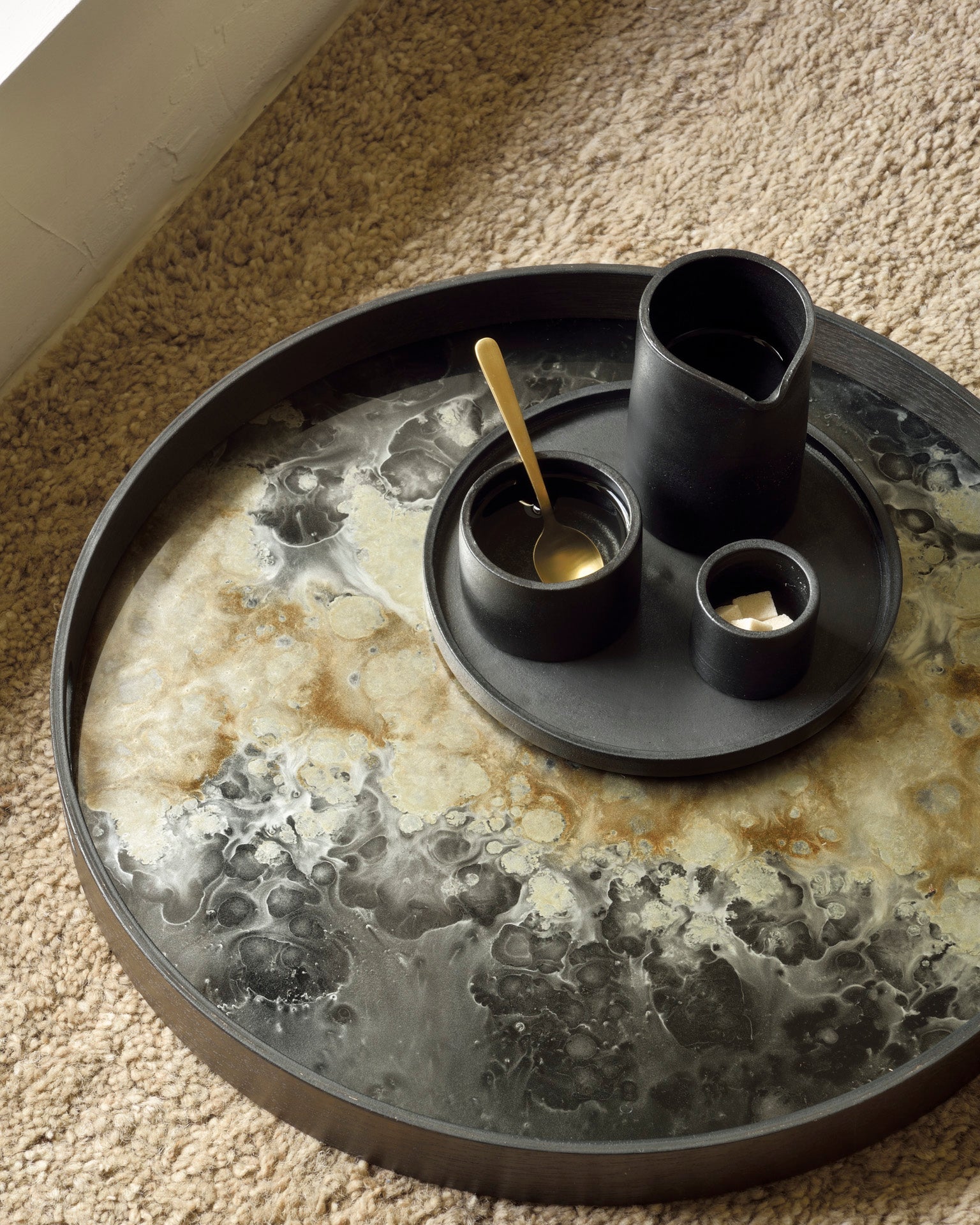 Dunes rug - Cumin White Cliff Studio Rugs