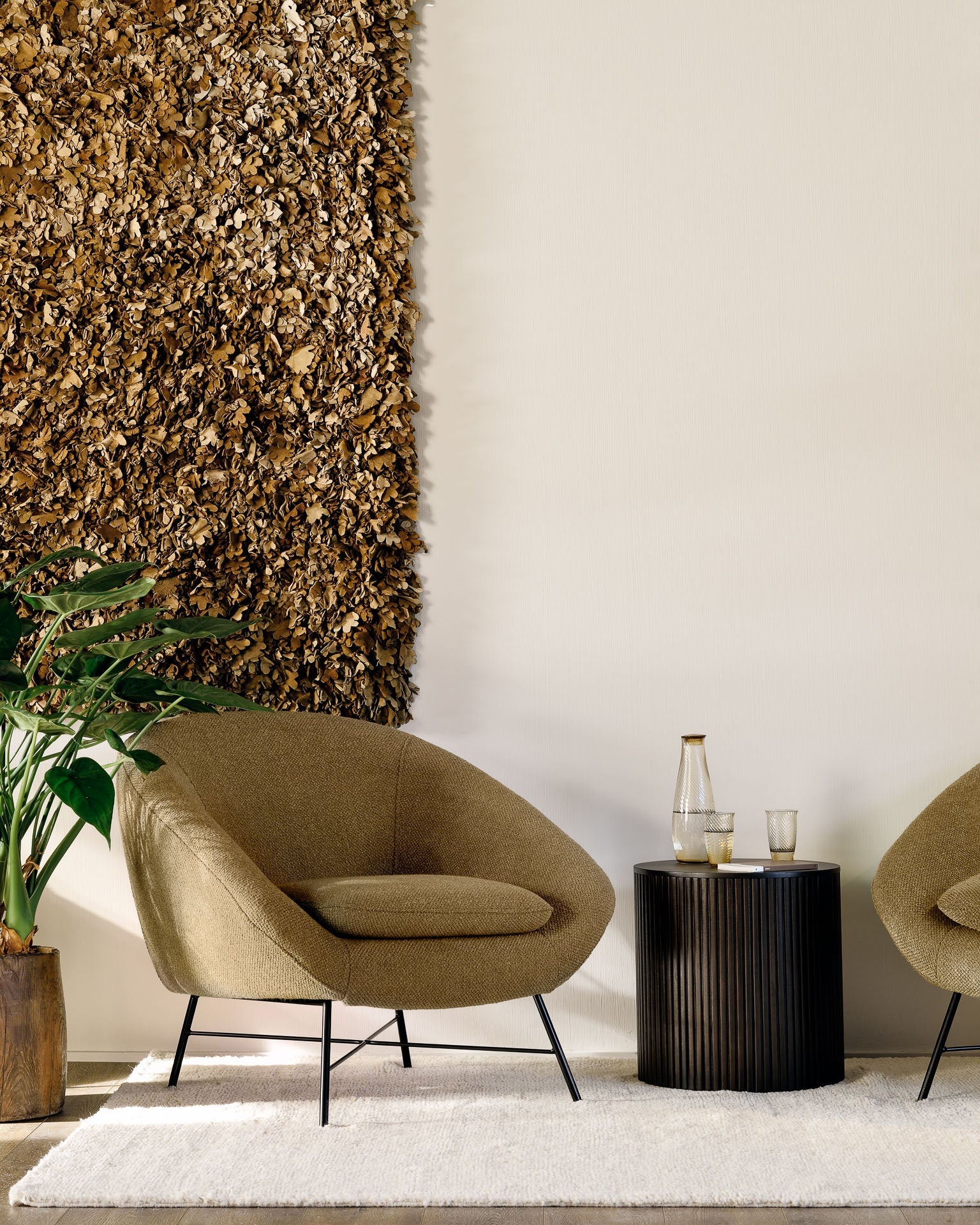 Dunes rug - Sand White Cliff Studio Rugs