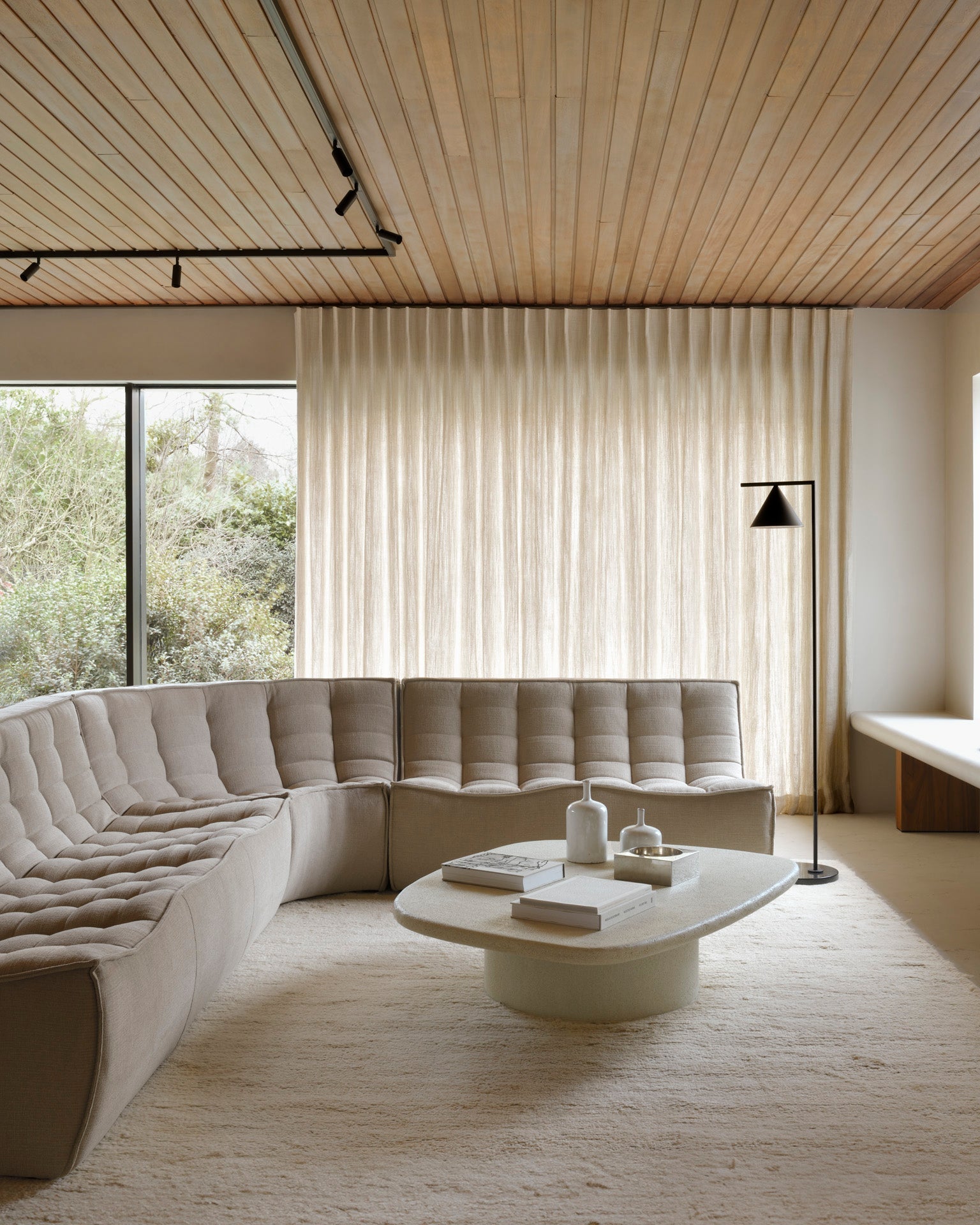 Dunes rug - Sand White Cliff Studio Rugs