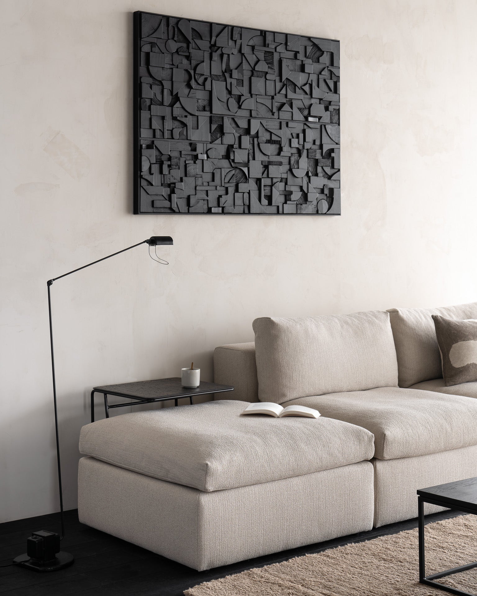 Dunes rug - Sand White Cliff Studio Rugs