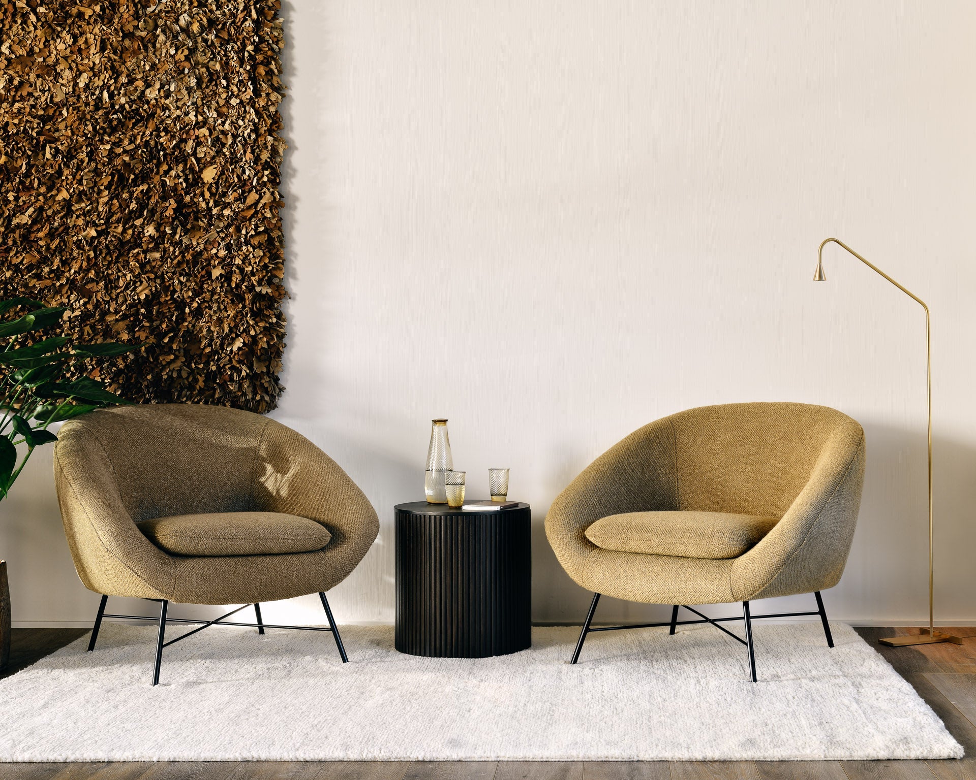 Dunes rug - Sand White Cliff Studio Rugs