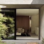 Elements coffee table - varnished Microcement - Off White - rectangular White Cliff Studio COFFEE TABLE