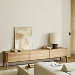 Elements coffee table - varnished Microcement - Off White - rectangular White Cliff Studio COFFEE TABLE