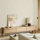 Elements coffee table - varnished Microcement - Off White - rectangular White Cliff Studio COFFEE TABLE