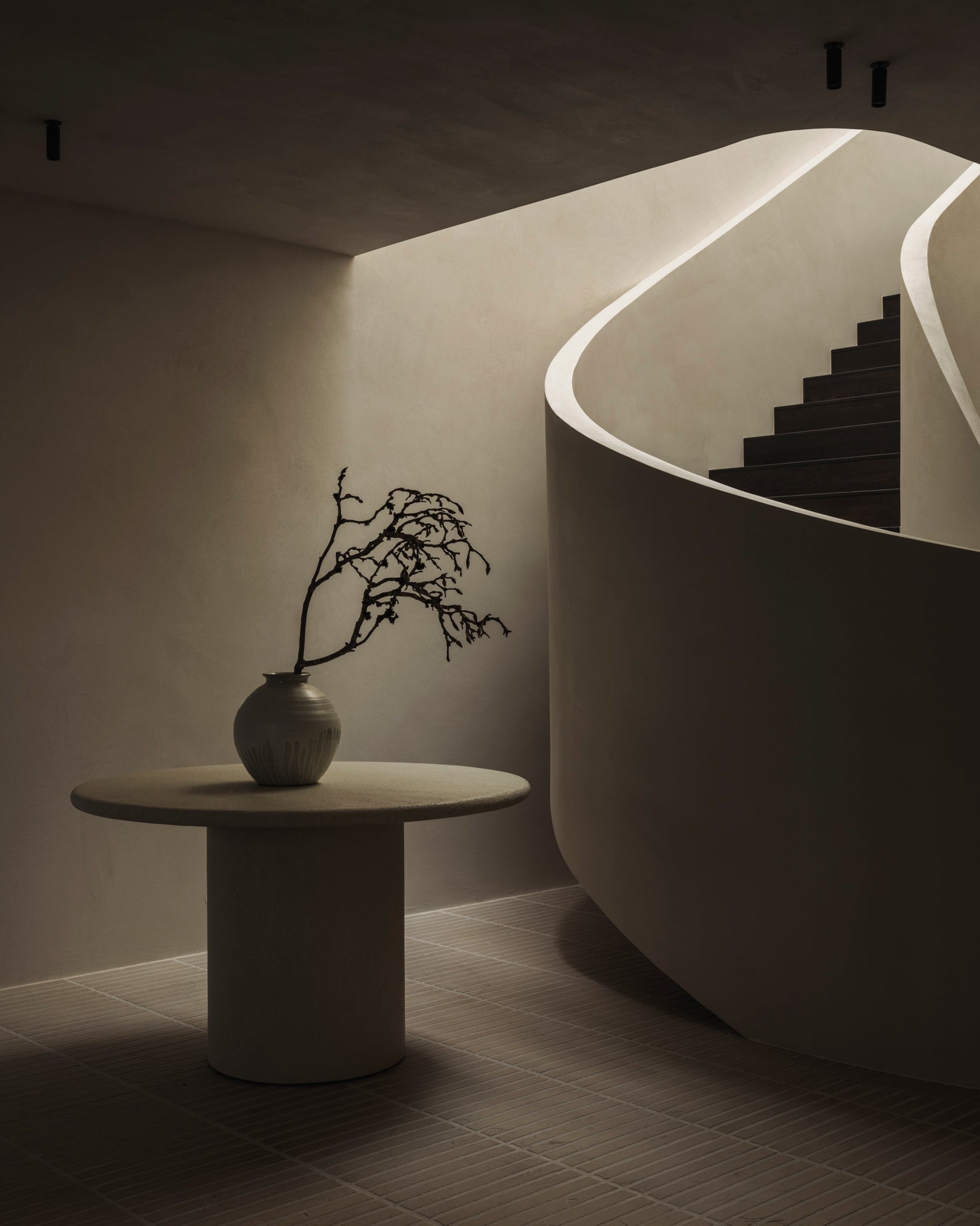 Elements Dining Table White Cliff Studio Dining Table