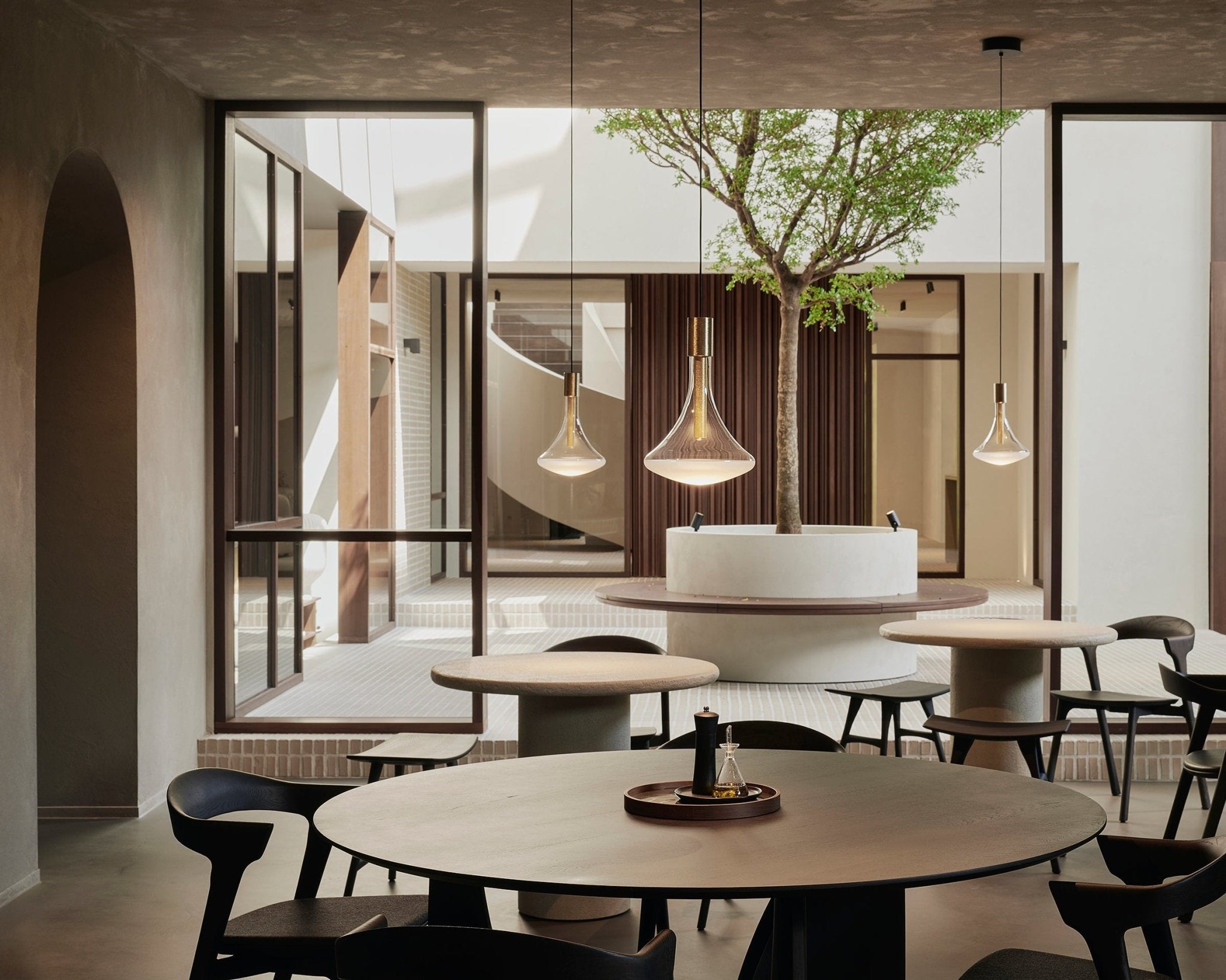 Elements Dining Table White Cliff Studio Dining Table