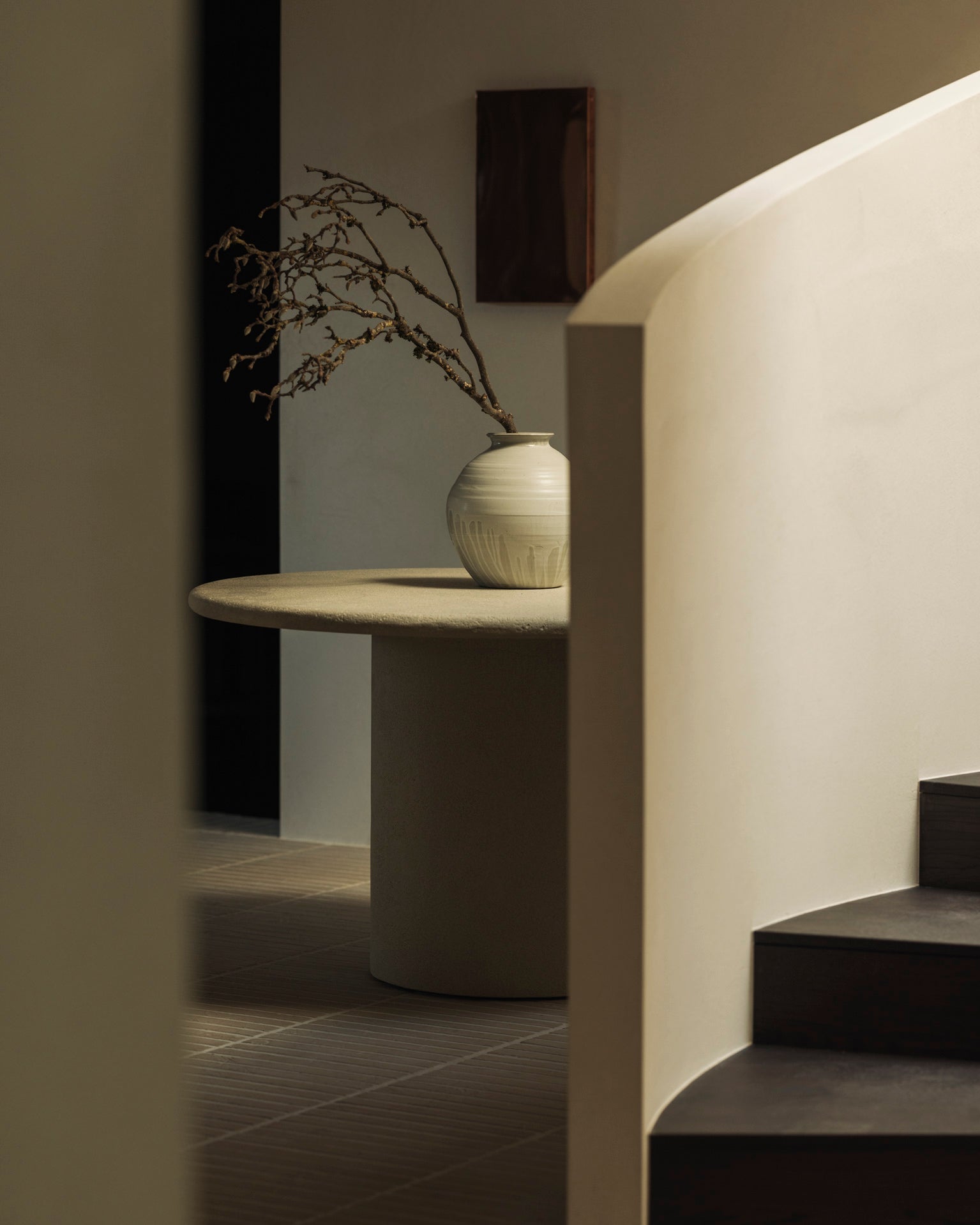 Elements Dining Table White Cliff Studio Dining Table