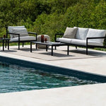 Elements Outdoor Side Table White Cliff Studio Outdoor Side Table