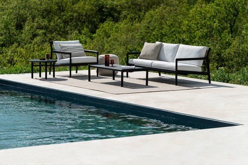 Elements Outdoor Side Table White Cliff Studio Outdoor Side Table