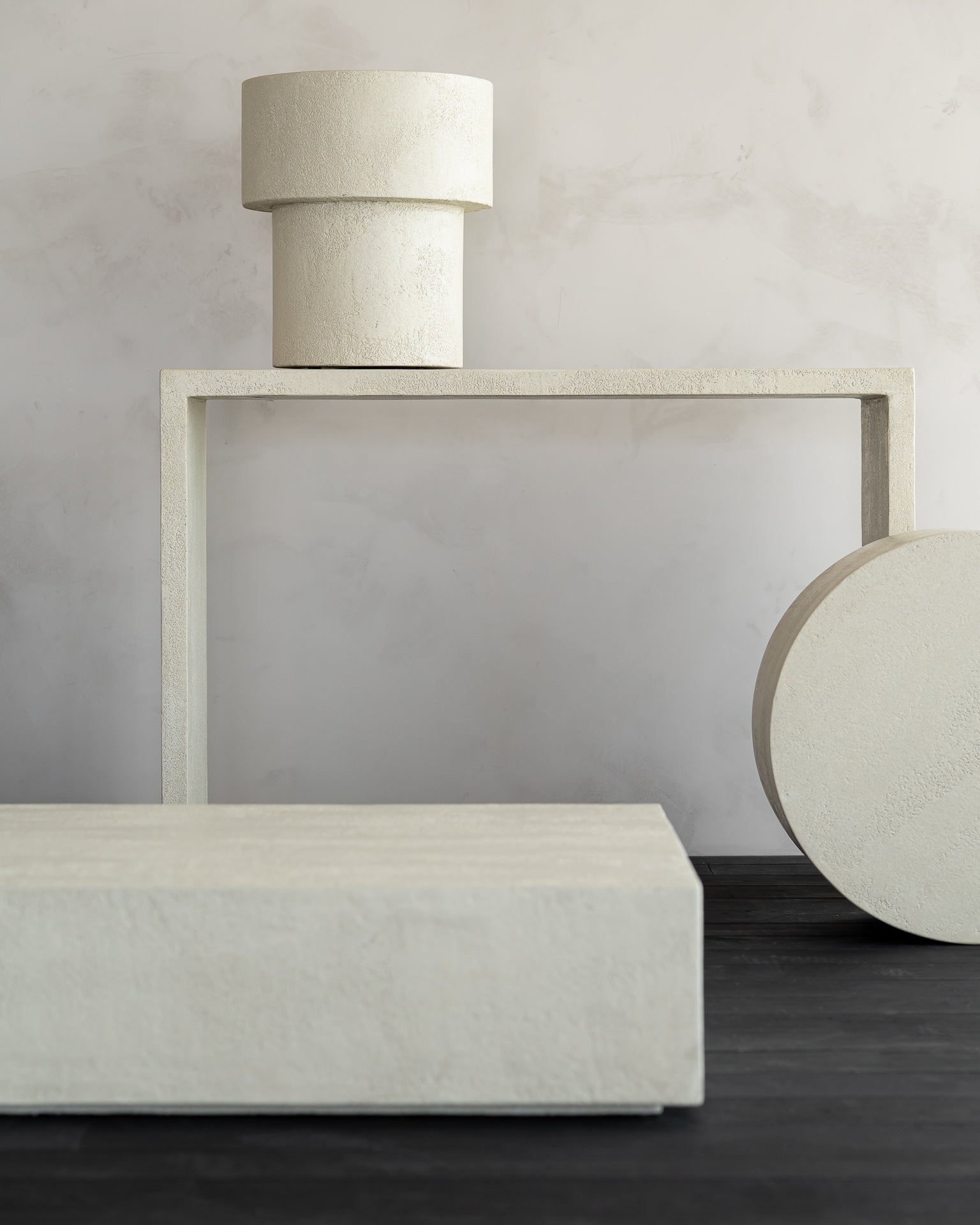 Elements Side Table White Cliff Studio Side Tables