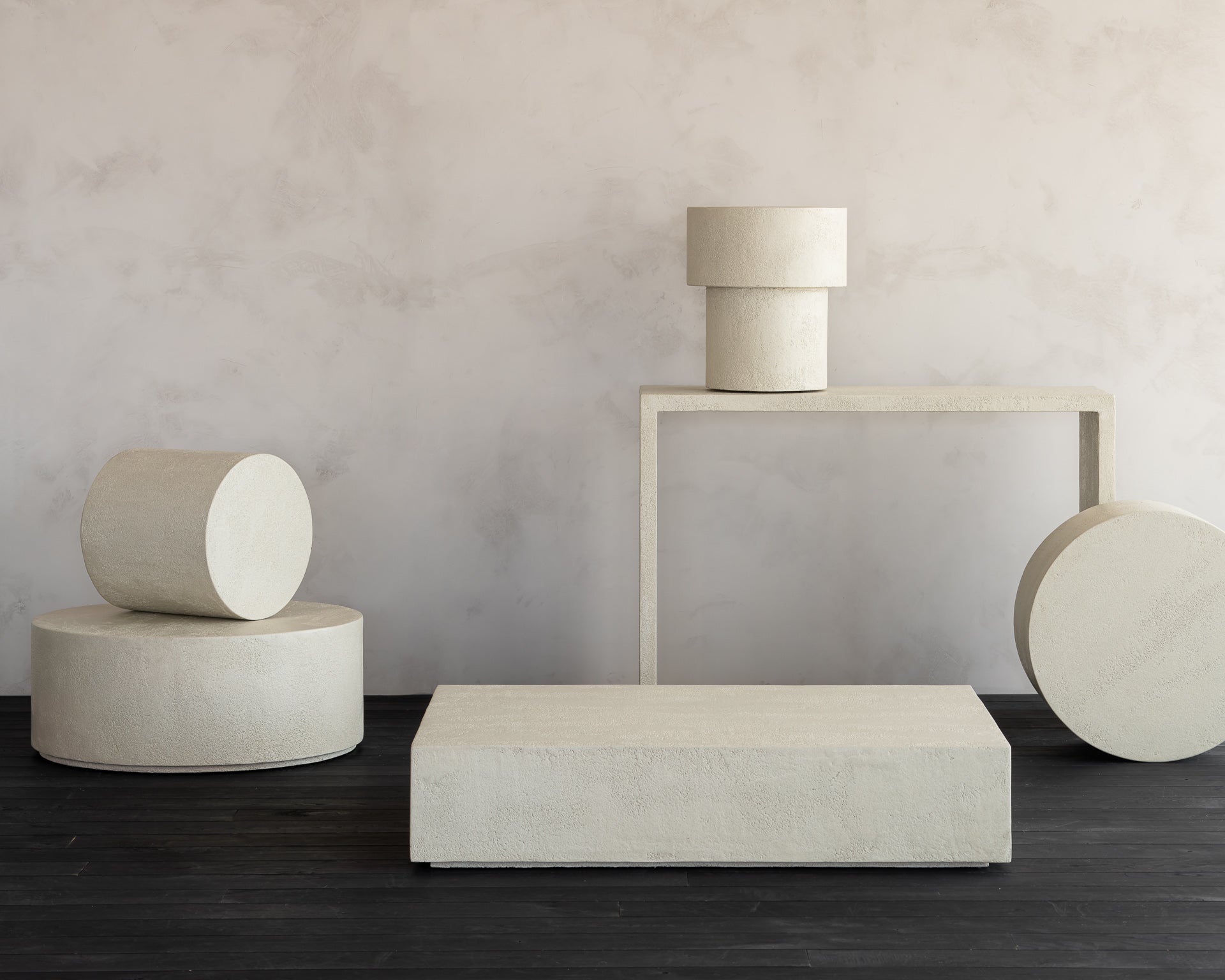 Elements Side Table White Cliff Studio Side Tables