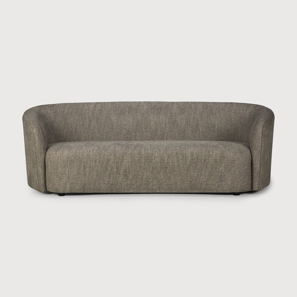 Ellipse sofa - Ash fabric - 3 seater White Cliff Studio Sofa