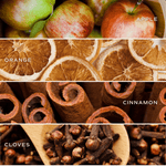 Fall Leaves Soy Candle - Brown Matte Jar - 15 oz White Cliff Studio Candles and Candle Accessories