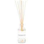 Farmhouse Clear Reed Diffuser White Cliff Studio Reed Diffusers