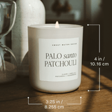 Farmhouse Soy Candle - Tan Matte Jar - 15 oz White Cliff Studio Candles and Candle Accessories