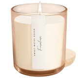 Farmhouse Soy Candle - Tinted Glass Jar - 12 oz White Cliff Studio Candles and Candle Accessories