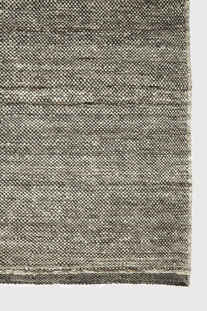 Checked 100% Wool Kilim Rug White Cliff Studio Rugs