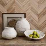 Ceramic Woven Basket - Look Vase, Small
