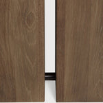 Double Extendable Teak Wood Dining Table